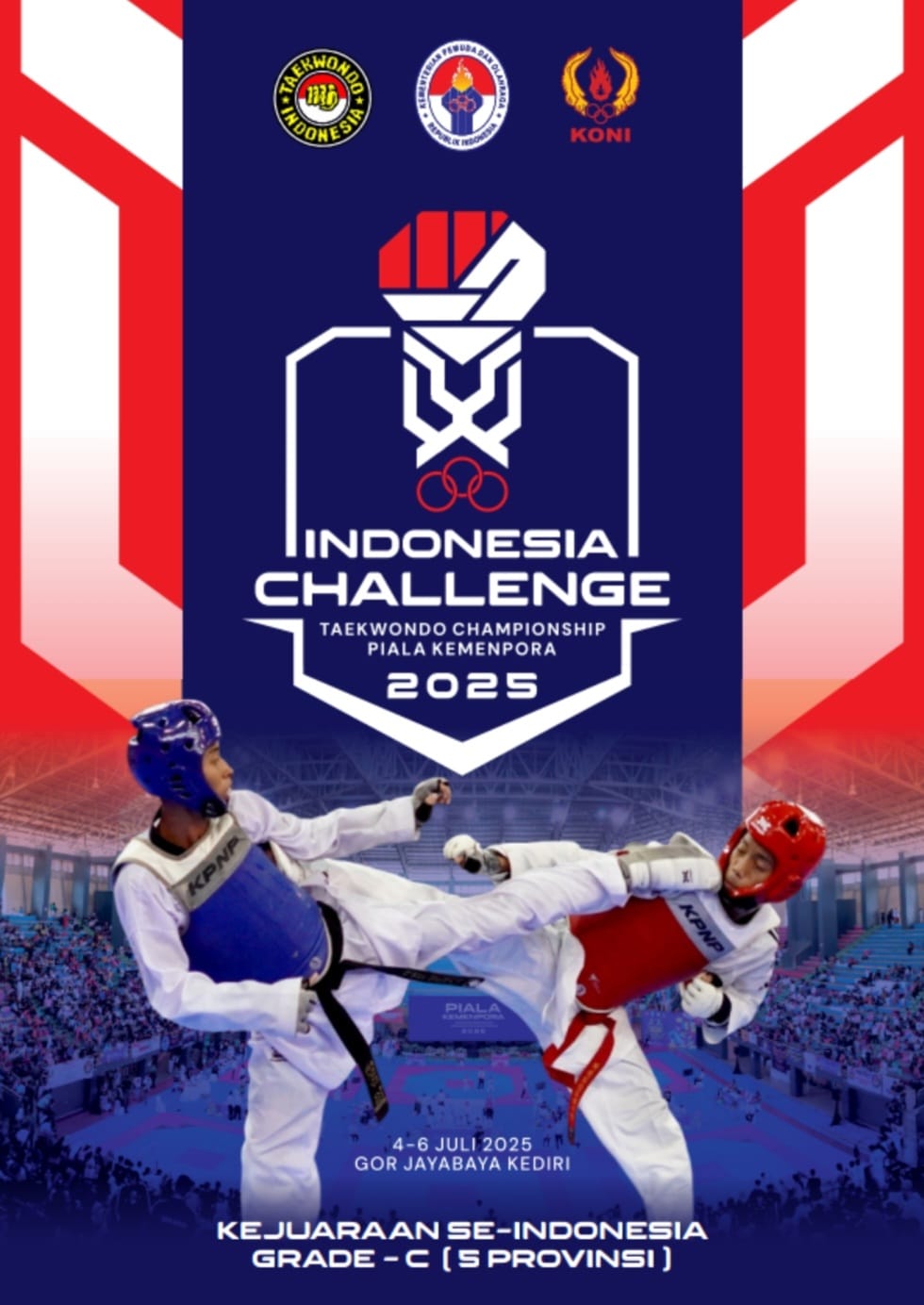 Ajang Pertarungan Prestasi Taekwondo di Tanah Air Taekwondo Indonesia Dojang MPD Yogyakarta