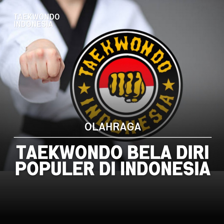 Taekwondo bela diri populer di Indonesia Taekwondo Indonesia Dojang MPD Yogyakarta